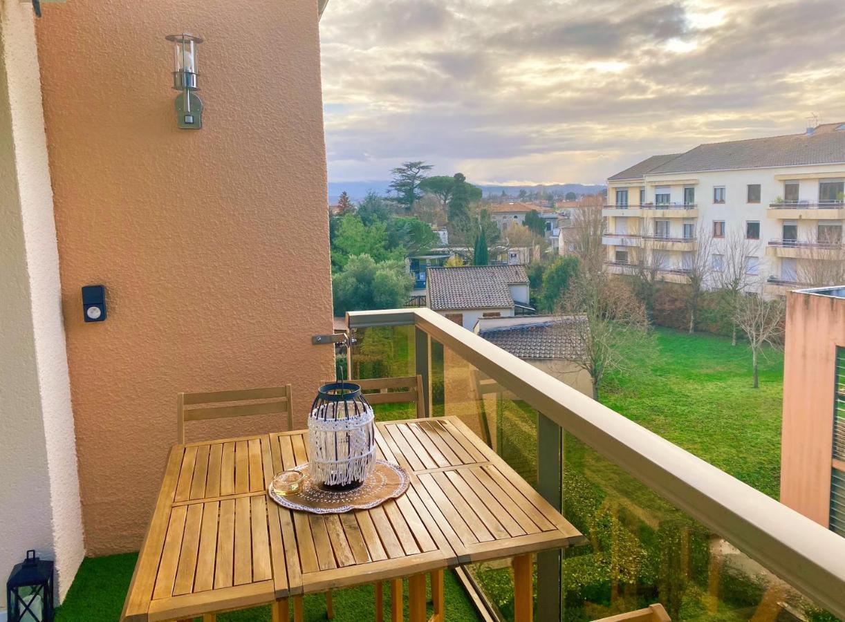 L'Alcove - T2 Calme, Terrasse & Parking Prive Apartment Castres  Ngoại thất bức ảnh